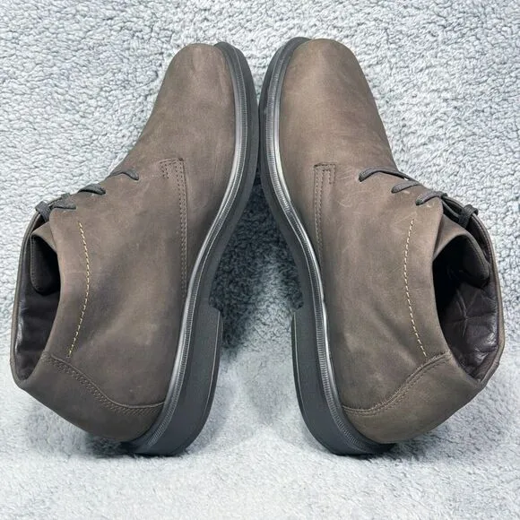 SAS Statesman Mens Size 13 Chukka Boots Brown Leather Tripad Comfort Lace Up