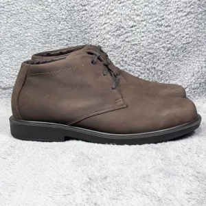 SAS Statesman Mens Size 13 Chukka Boots Brown Leather Tripad Comfort Lace Up