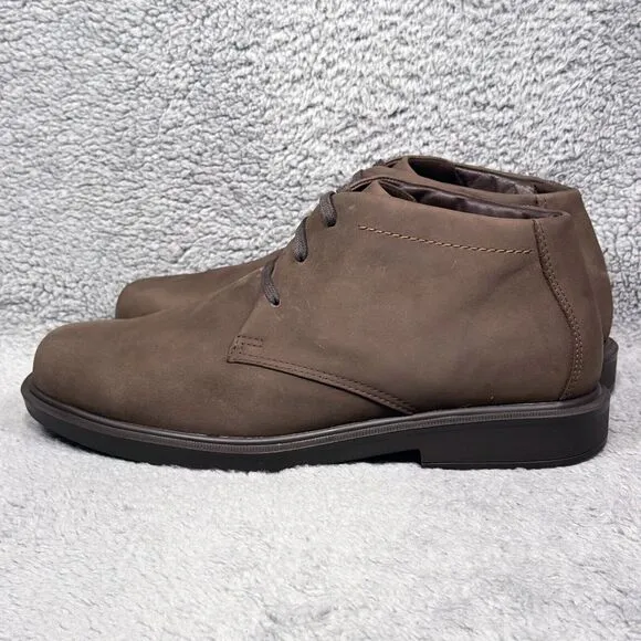 SAS Statesman Mens Size 13 Chukka Boots Brown Leather Tripad Comfort Lace Up