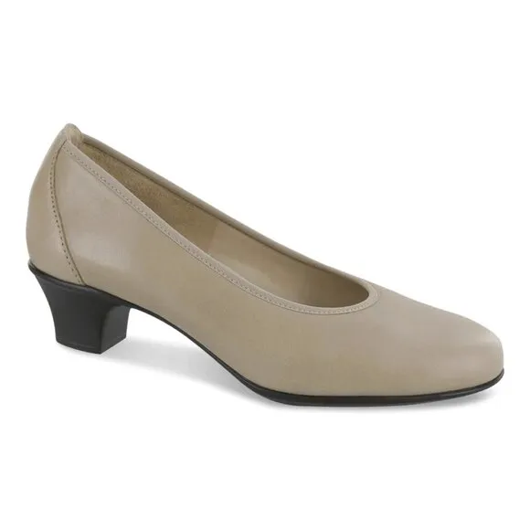 SAS Womens Worn Once Milano Pump Heel Comfort Shoes Sz 9N Crema