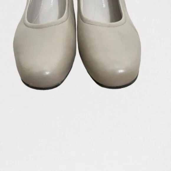 SAS Womens Worn Once Milano Pump Heel Comfort Shoes Sz 9N Crema