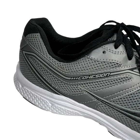 Saucony Cohesion 11 S20420-7 Mens Size 12.5 Gray Silver Running Shoes Sneakers