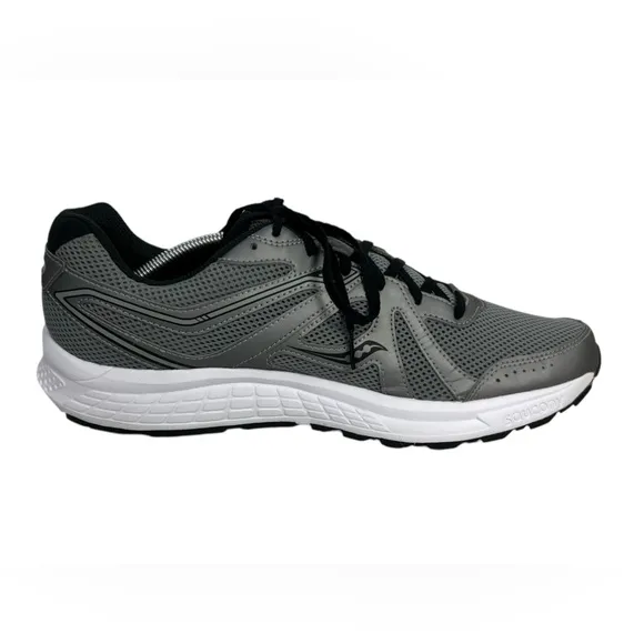 Saucony Cohesion 11 S20420-7 Mens Size 12.5 Gray Silver Running Shoes Sneakers