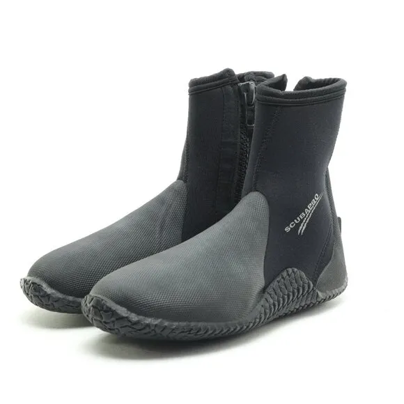 SCUBAPRO Neoprene Wet Suit Ankle-Zip Diving Boots M/8 Black