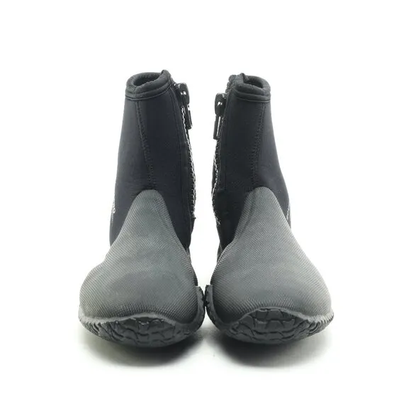 SCUBAPRO Neoprene Wet Suit Ankle-Zip Diving Boots M/8 Black