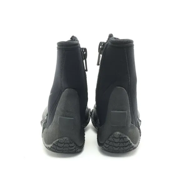 SCUBAPRO Neoprene Wet Suit Ankle-Zip Diving Boots M/8 Black