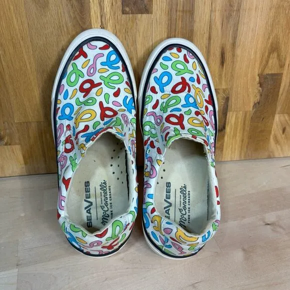 Seavees McConnells Fine Ice Cream Hawthorne Slip On Sneakers 8.5