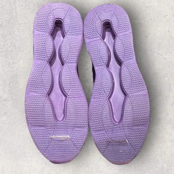 Size 11- Tronus Luxe Cushioned High Tops Purple