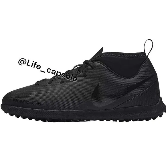 Size 6Y Nike Soccer JR Phantom VSN Club DF‎ TF Black Big Kids AO3294-001 New