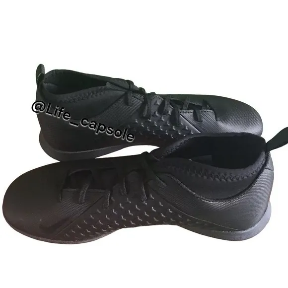 Size 6Y Nike Soccer JR Phantom VSN Club DF‎ TF Black Big Kids AO3294-001 New