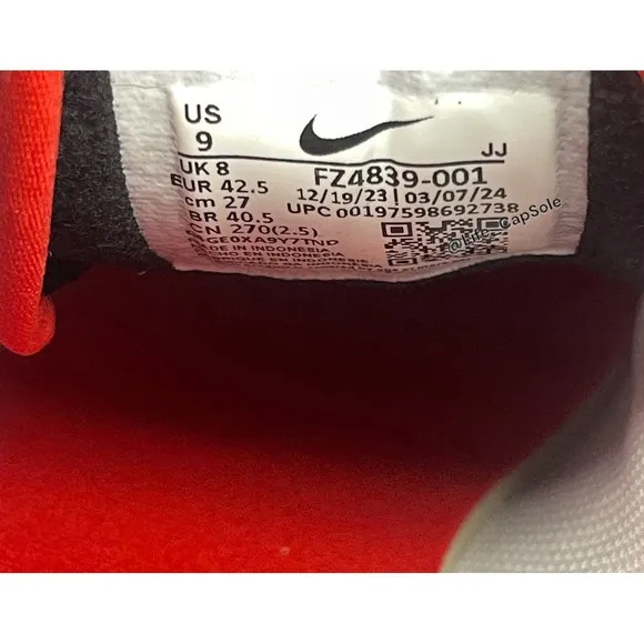 Size 9 Nike College Air Max Solo x Ohio State OSU Red White Blk Shoes FZ4839-001