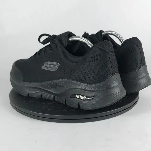 Skechers Arch Fit Black Comfort Athletic Shoes 232040 Men’s Size 11