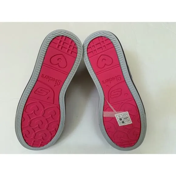 Skechers Twinkle Toes Sparkle Dog Cat Paw Party Light Up Sneakers Shoes Size 3