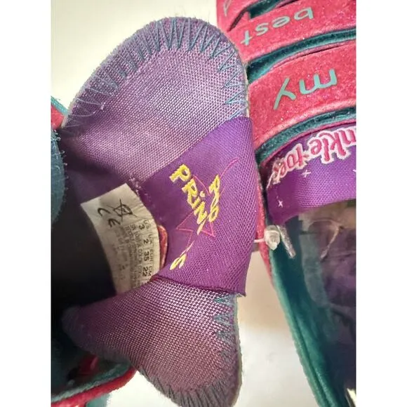 Skechers Twinkle Toes Sparkle Dog Cat Paw Party Light Up Sneakers Shoes Size 3