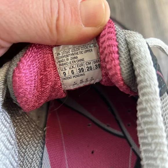 Skechers Women's Gray and Pink Athletic Shoes shape ups