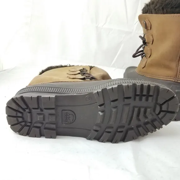 Sorel Badger Waterproof Duck Boots 11 Women's