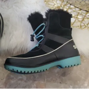 Sorel black waterproof boots size 7