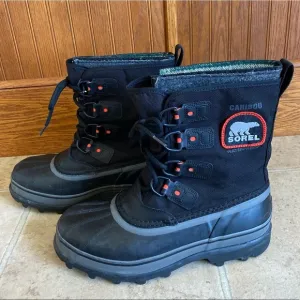 Sorel Caribou XT Waterproof Rain Boots Mens Size 7.5