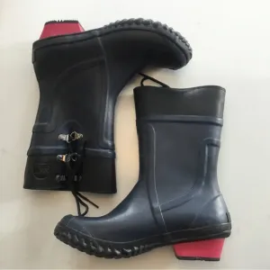 Sorel Conquest Carly Glow Rain Boots-EUC