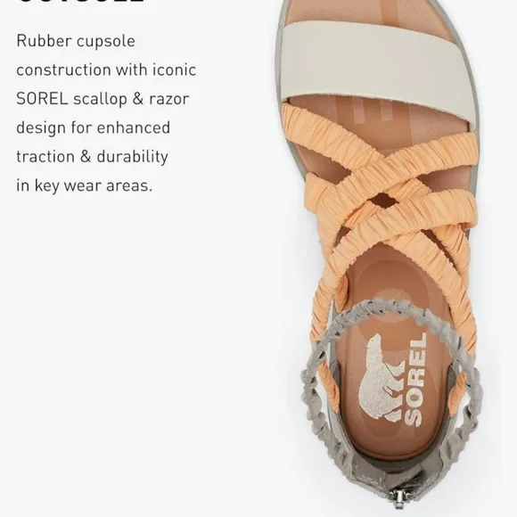 Sorel ELLA II Ankle Strap Sandal