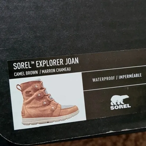 Sorel Explorer Joan Waterproof Boots NWB Size 6
