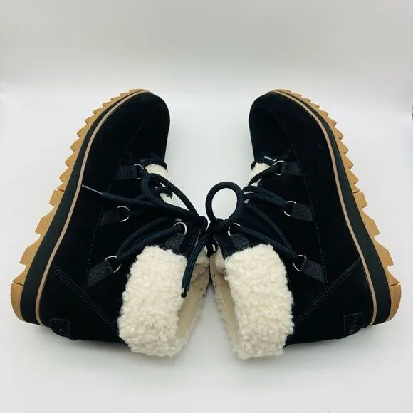 Sorel Harlow NL 4345 Cozy Lace Waterproof Ankle Boots SZ 8/39