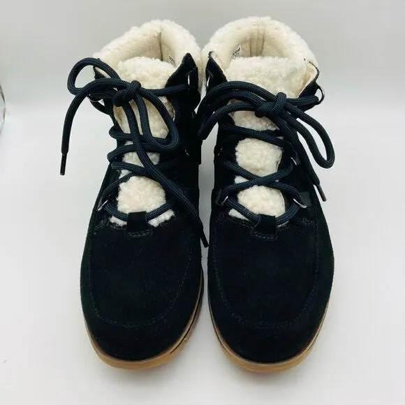 Sorel Harlow NL 4345 Cozy Lace Waterproof Ankle Boots SZ 8/39