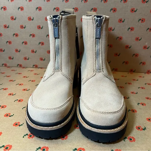Sorel Joan Now Zip Boots Tan Women’s 8