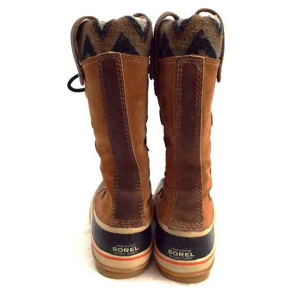 Sorel Joan of Arctic II Brown Elk Waterproof Insulated Winter Boots Size 6.5