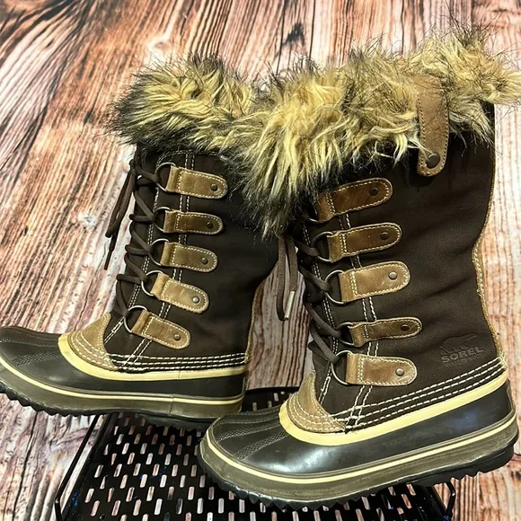 Sorel Joan Of Arctic Winter Snow Boots Womens Sz. 5