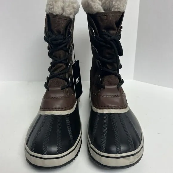 Sorel Men's 1964 PAC Nylon Waterproof Winter Boots Brown, Size 9 M