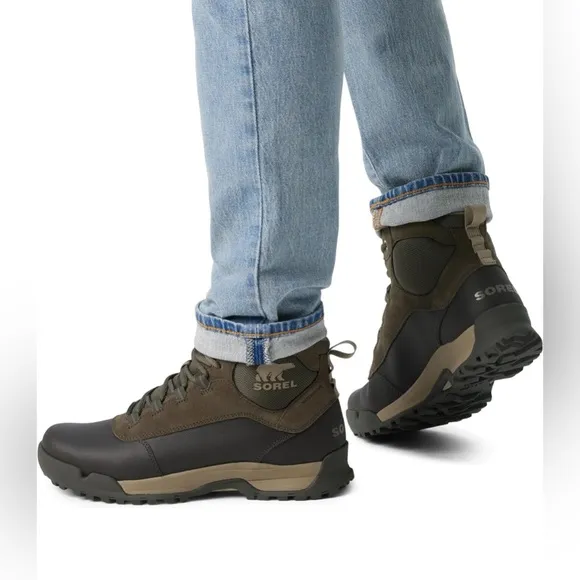 Sorel Men's Buxton Lite Lace Waterproof Boots