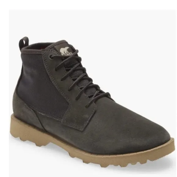 Sorel Men’s Caribou OTM Waterproof Chukka Suede Leather Boots Sz 13 NWOB