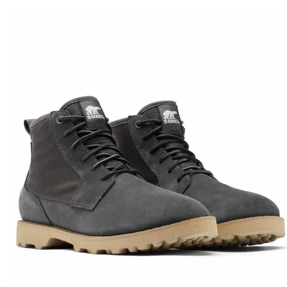 Sorel Men’s Caribou OTM Waterproof Chukka Suede Leather Boots Sz 13 NWOB