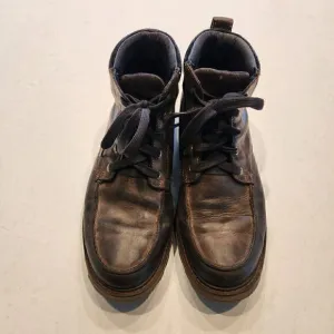 Sorel mens waterproof leather ankle boots. Size 10
