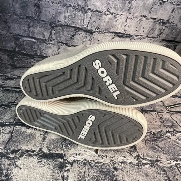 Sorel Out N About Dove Quarry Waterproof Wedges Boots Bootie Sneakers Shoes 6