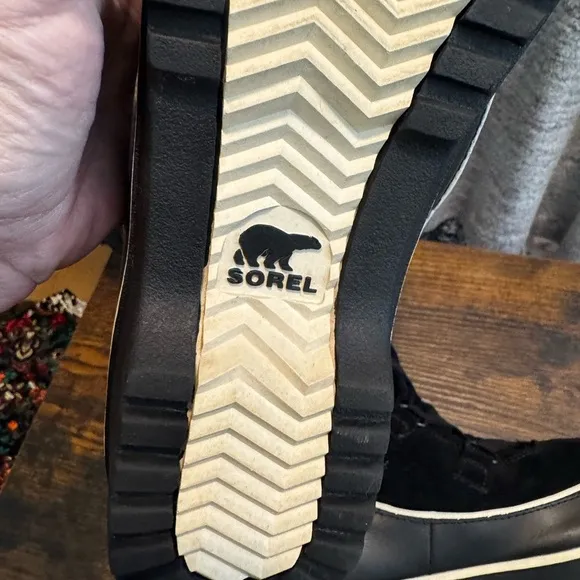 Sorel Tivoli High II Winter Boots Leather Waterproof Size 10