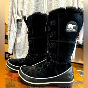 Sorel Tivoli High II Winter Boots Leather Waterproof Size 10