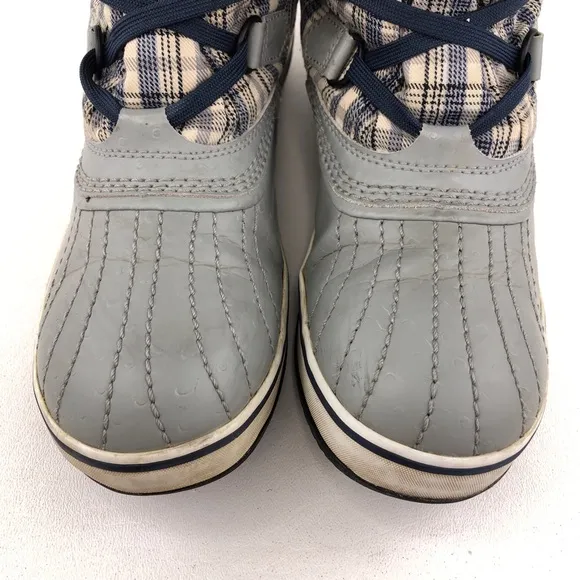 Sorel Tivoli Plaid Waterproof Winter Snow Boots 9