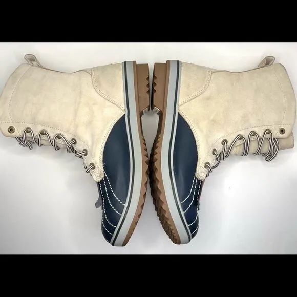 Sorel Tivoli Camp 18 Waterproof Snow Winter Duck Suede Boots 7.5