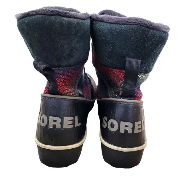 Sorel Tivolli II Blanket Suede Waterproof Boots Women's US 7.5 NL2091-010