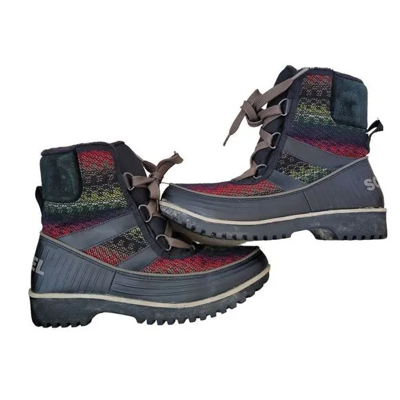 Sorel Tivolli II Blanket Suede Waterproof Boots Women's US 7.5 NL2091-010