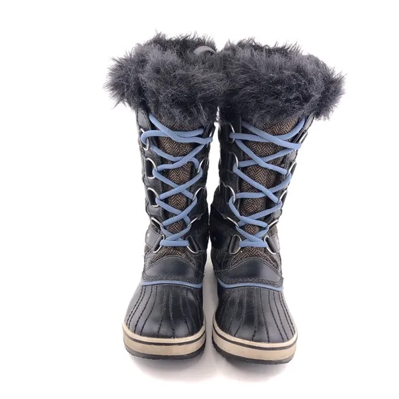 Sorel Tofino Cate Herringbone Tall Winter Snow Boots 7