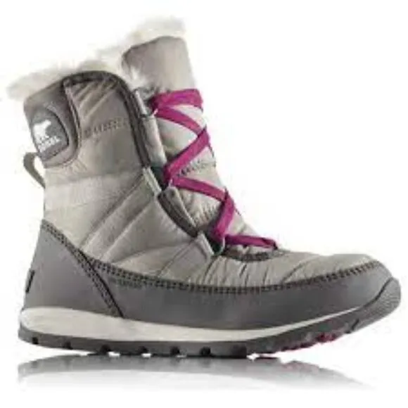 Sorel Whitney Short Lace Boots Woman Size 7.5