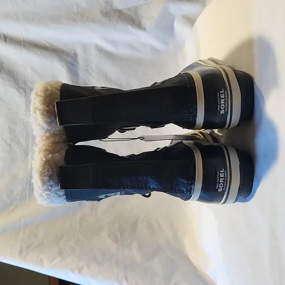 Sorel Winter Boots Carnival Black Stone Youth 3