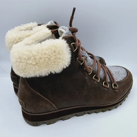 SOREL Women Harlow Lace Cozy Boots