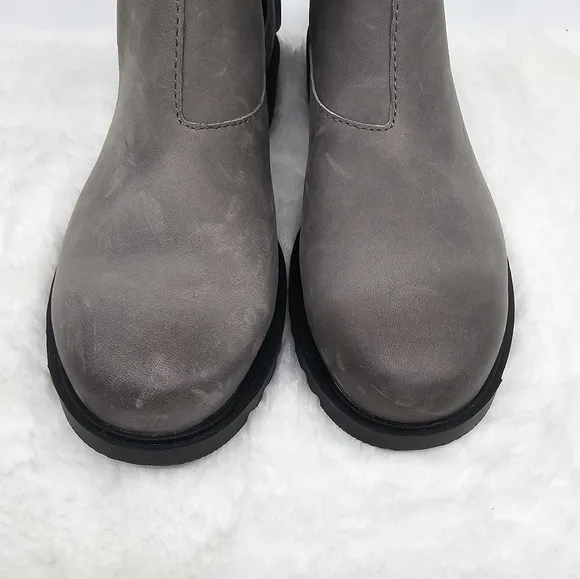 Sorel Women's Emelie II Chelsea Boot — Waterproof Leather Rain Boots 7
