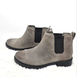 Sorel Women's Emelie II Chelsea Boot — Waterproof Leather Rain Boots 7
