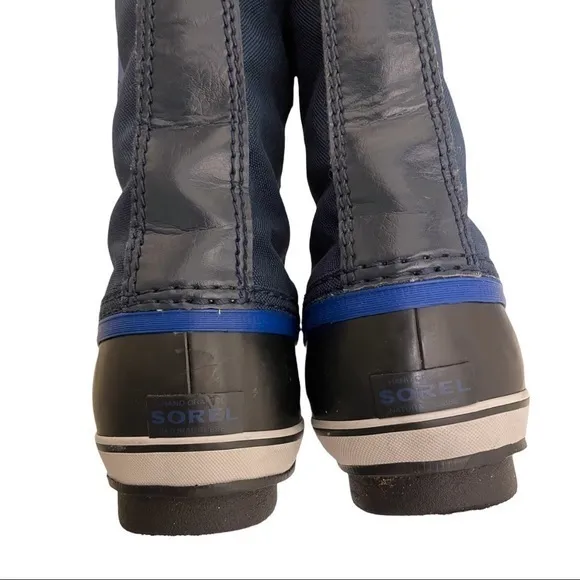 SOREL Yoot Pac Waterproof Nylon Collegiate Blue Winter Snow Boots