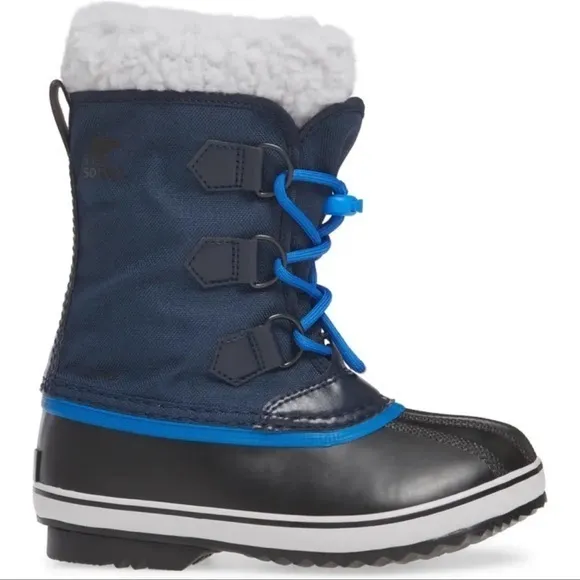 SOREL Yoot Pac Waterproof Nylon Collegiate Blue Winter Snow Boots